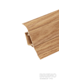 Podlahová lišta PVC EXPOLINE Oak Plank 026D 400 