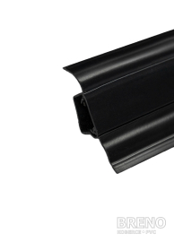 Podlahová lišta PALLADIUM 30-18,40 x 121,90 cm French Oak Black PVC lamely