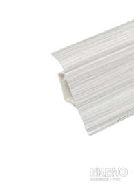 Podlahová lišta PVC BLACKTEX White Oak 979L 400 