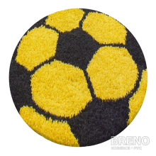 Kusový koberec Kusový koberec FUN kruh 6001 Yellow