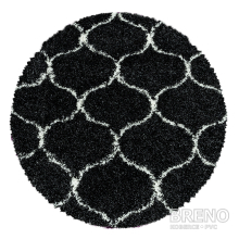 Kusový koberec Kusový koberec SALSA kruh 3201 Anthrazit