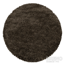 Kusový koberec Kusový koberec FLUFFY kruh 3500 Brown