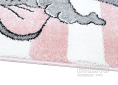 Kusový koberec Kiddo A1087 pink 80 150