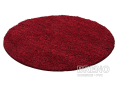 Kusový koberec DREAM SHAGGY kruh 4000 Red 80 80