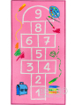 Kusový koberec HOPSCOTCH - Skákací panák, pink, SSB 75 145