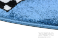 Kusový koberec MOMO kruh K11559-07 (K11560-07) Blue 133 133