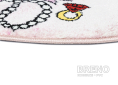 Kusový koberec MOMO kruh K11567-09 (K11568-09) Pink 133 133