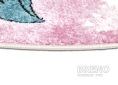 Kusový koberec MOMO kruh K11571-09 (K11572-09) Pink 133 133