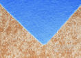 Metrážový koberec SERENADE 313 400 modrý filc