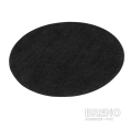 Kusový koberec ETON 67cm černá kruh  