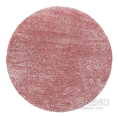 Kusový koberec BRILLIANT kruh 4200 Rose 200 200