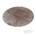 Kusový koberec BRILLIANT kruh 4200 Taupe 120 120