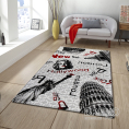 Kusový koberec POPART 2560 Grey 120 170