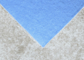 Metrážny koberec SERENADE 110 400 modrý filc