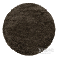 Kusový koberec FLUFFY kruh 3500 Brown 80 80