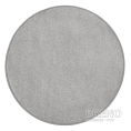 Kusový koberec ETON 100cm šedá kruh