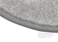 Kusový koberec ETON 67cm šedá kruh  