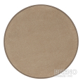 Kusový koberec ETON 100cm béžová kruh