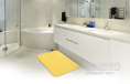 Kúpeľňová predložka Koupelnová předložka 50x80cm 0133 yellow 