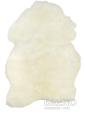 Kusový koberec Ovčí kožešina velká krémově bílá 