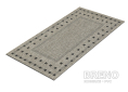 Kusový koberec FINCA 520/silver 80 150
