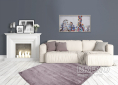 Kusový koberec SOFTTOUCH 700/pastel purple 80 150