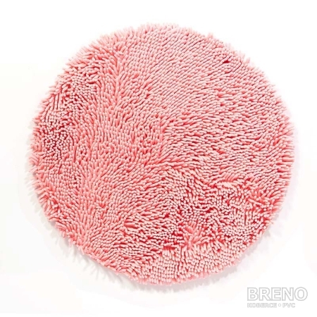 Kúpeľňová predložka RASTA MICRO kruh 80cm růžová-pink 80 