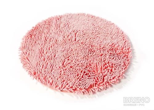 Kúpeľňová predložka RASTA MICRO kruh 80cm růžová-pink 80 