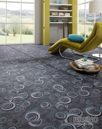 Metrážový koberec DROPS 99 500 filc