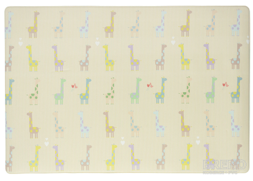 Kusový koberec DW - Baby Care Zamilovaná žirafa 12mm,  125 185