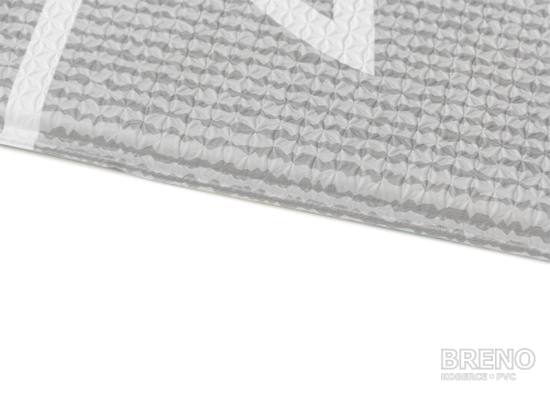 Kusový koberec DW - Baby Care Okvětní šedé lístky 12mm,  140 140
