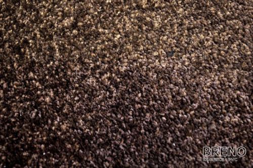 Kusový koberec ETON 120cm hnědá kruh