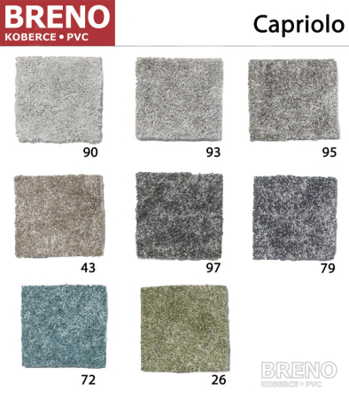 Metrážový koberec CAPRIOLO 90 400 ultratex