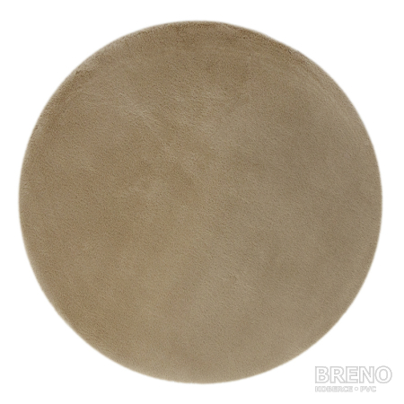 Kusový koberec BELLAROSSA kruh Beige 80 80