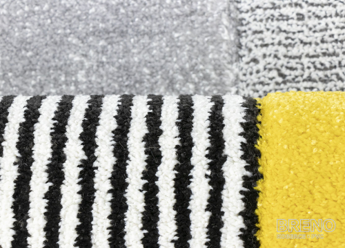 Kusový koberec ALORA A1039 Yellow 80 150
