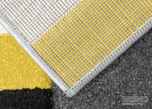 Kusový koberec ALORA A1027 Yellow 80 150