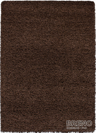 Kusový koberec DREAM SHAGGY 4000 Brown 65 130