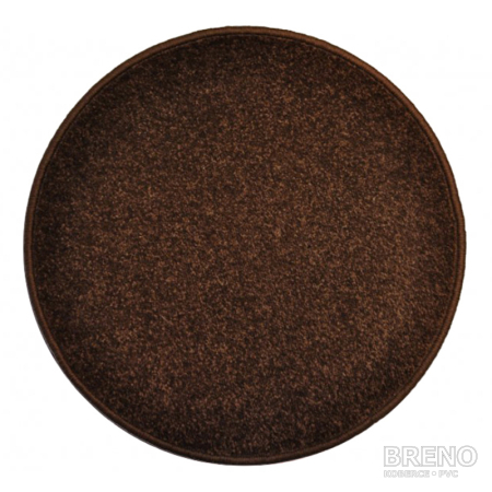 Kusový koberec ETON 120cm hnědá kruh