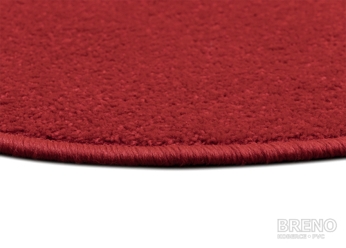Kusový koberec ETON 120cm červená kruh