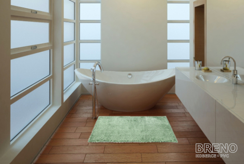 Kúpeľňová predložka ELLA MICRO koupel. předložka zelená 60 90
