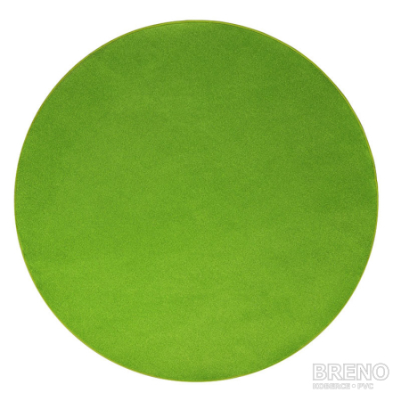 Kusový koberec ETON 100cm zelená kruh