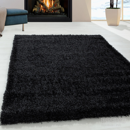 Kusový koberec BRILLIANT 4200 Black 80 250