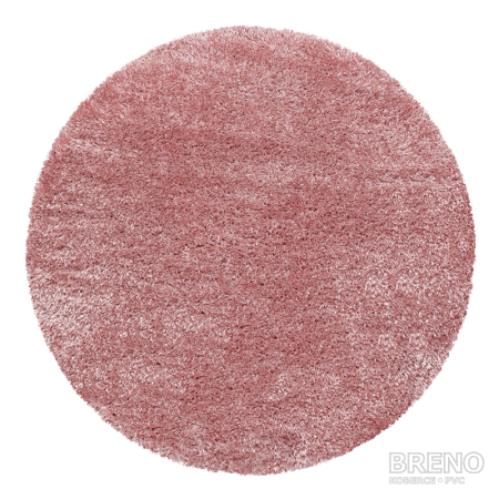Kusový koberec BRILLIANT kruh 4200 Rose 80 80