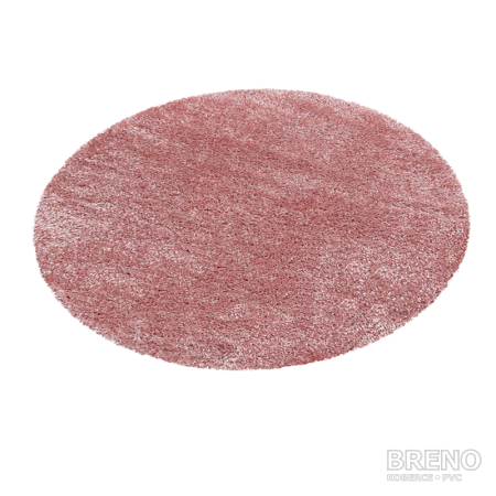 Kusový koberec BRILLIANT kruh 4200 Rose 160 160
