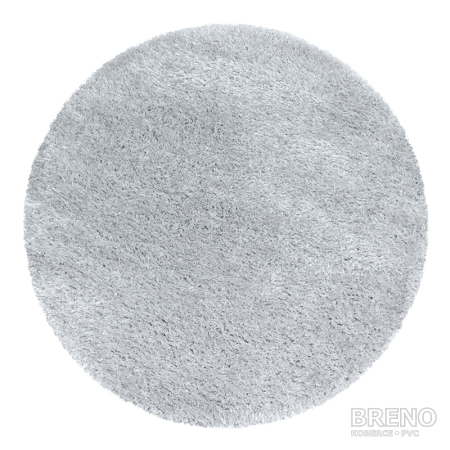 Kusový koberec BRILLIANT kruh 4200 Silver 200 200