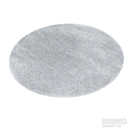 Kusový koberec BRILLIANT kruh 4200 Silver 80 80