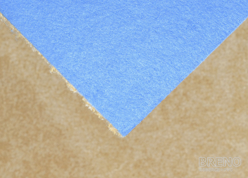 Metrážny koberec SERENADE 283 400 modrý filc