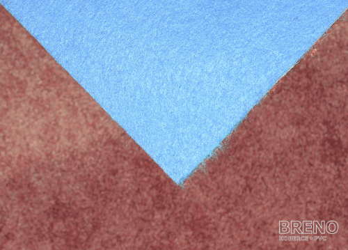 Metrážny koberec SERENADE 316 400 modrý filc