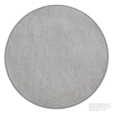 Kusový koberec ETON 120cm šedá kruh
