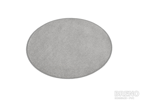Kusový koberec ETON 80cm šedá kruh